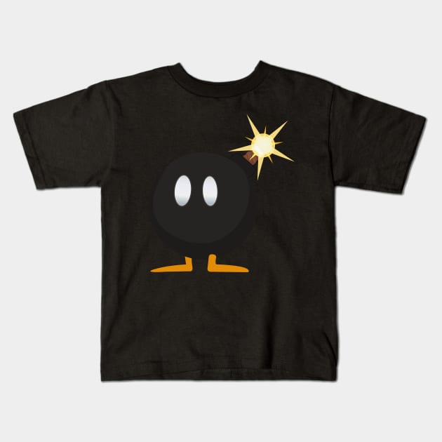 Bobomb Kids T-Shirt by Mansemat